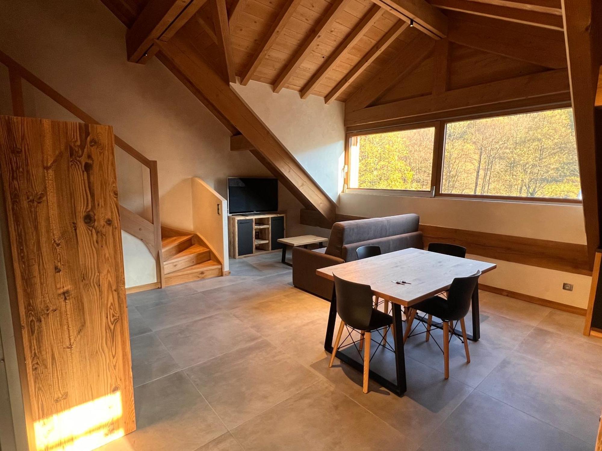 Gite Roche Des Ducs Avec Piscine Toute L'Annee, Spa, Sauna, Hammam Rochesson Exteriör bild